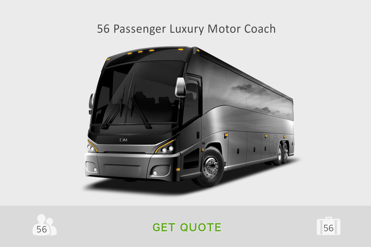 56 Passenger Luxury Motor Coach