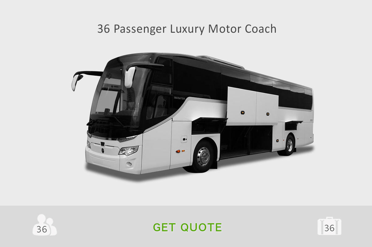 36 Passenger Luxury Motor Coach