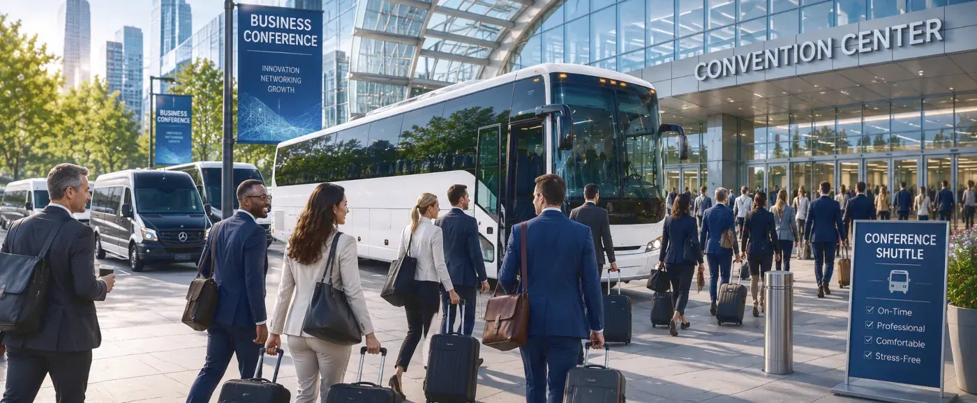 Corporate and convention group transportation